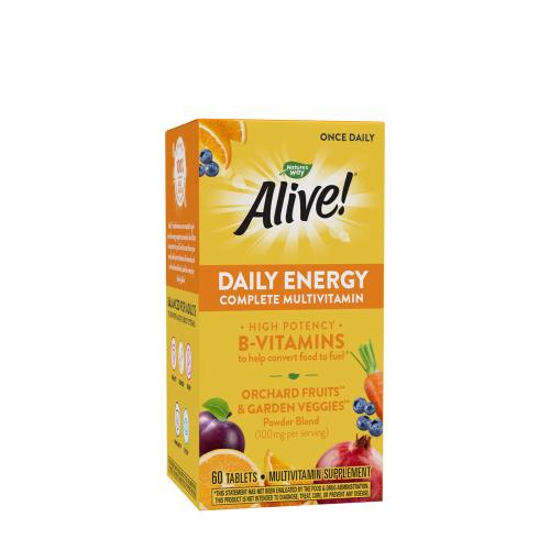 Natures Way Alive!® Daily Energy Complete Multivitamin (60 Comprimate)