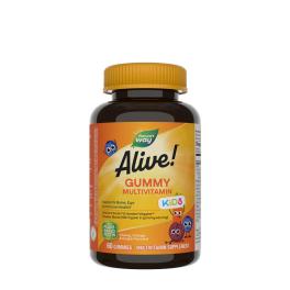   Nature's Way Alive!® Kids Multivitamin Gummy (60 Jeleuri, Cireșe, portocale și struguri)