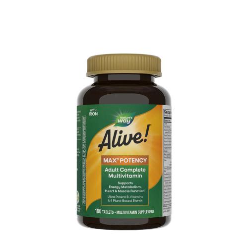 Nature's Way Alive!® Max3 Potency Multivitamin (180 Comprimate)