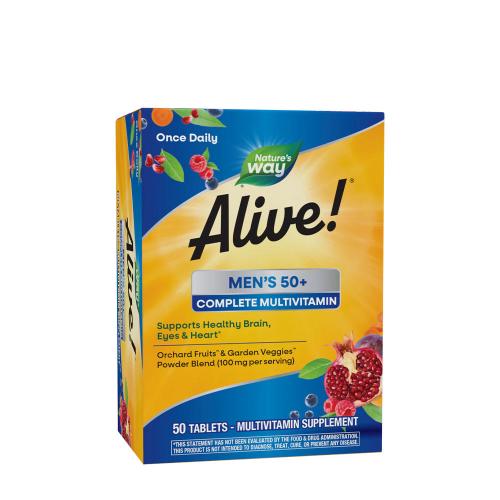 Natures Way Alive!® Men's 50+ Complete Multivitamin (50 Comprimate)