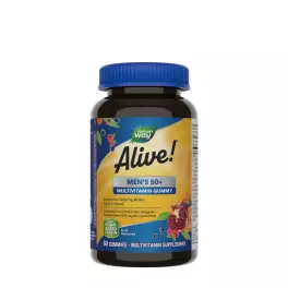   Nature's Way Alive!® Men’s 50+ Gummy Multivitamin (60 Jeleuri)