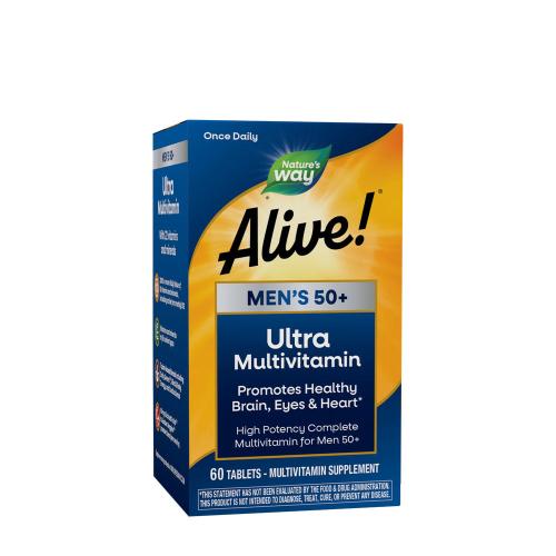 Natures Way Alive!® Men's 50+ Ultra Multivitamin (60 Comprimate)