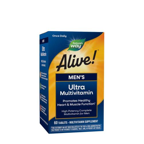 Natures Way Alive!® Men’s Ultra Multivitamin (60 Comprimate)