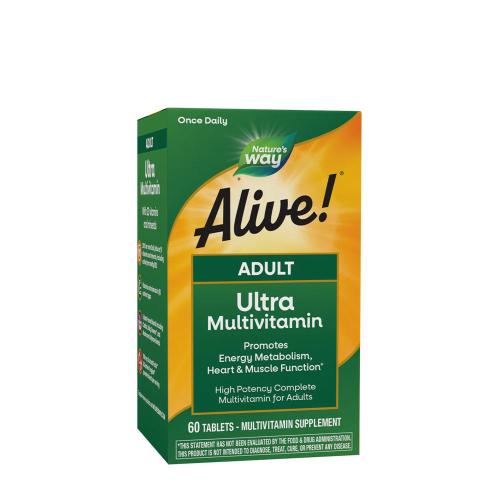 Natures Way Alive!® Adult Ultra Multivitamin (60 Comprimate)