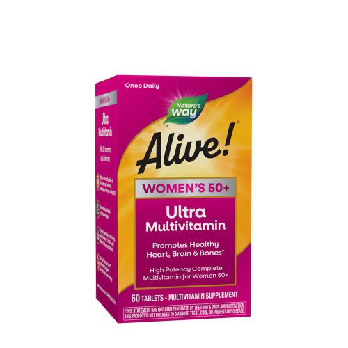 Natures Way Alive!® Women's 50+ Ultra Multivitamin (60 Comprimate)