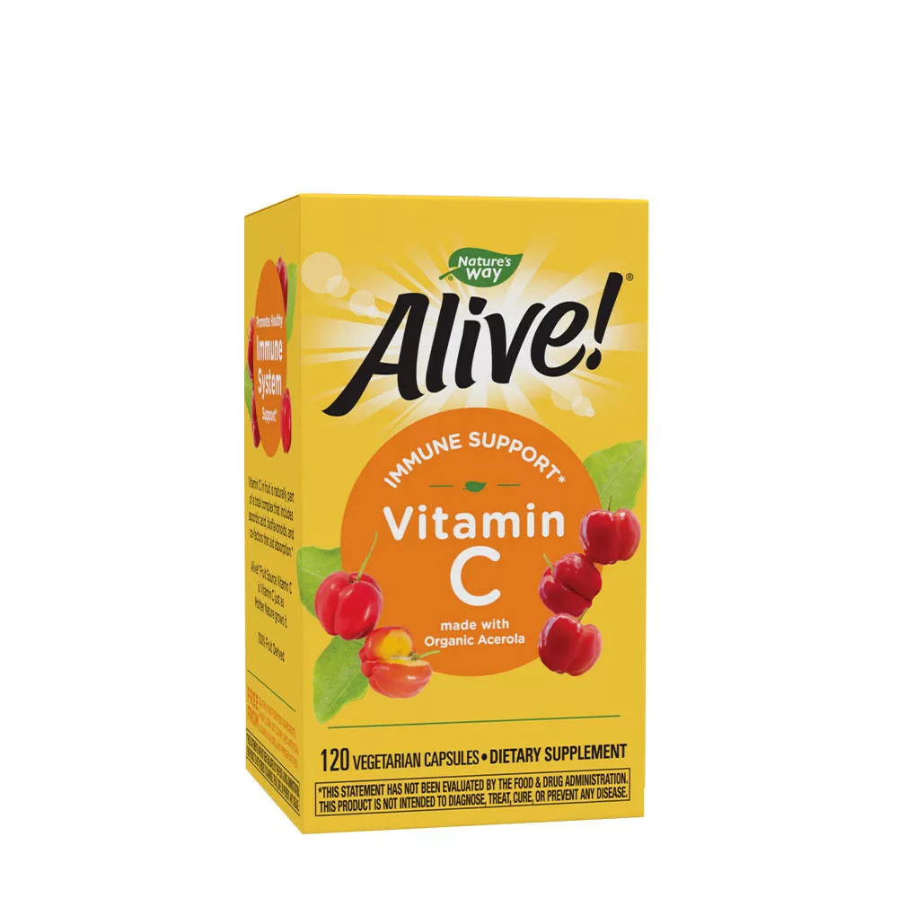 Nature's Way Alive!® Fruit Source Vitamin C (120 Capsul
