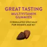 Nature's Way Alive!® Women's 50+ Gummy Multivitamin (150 Jeleuri, Mix Fructe de Pădure)