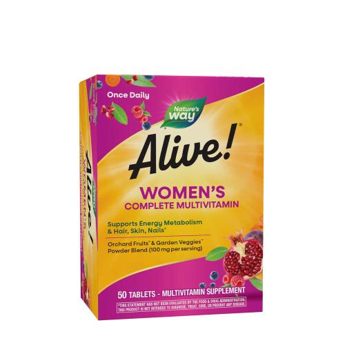 Natures Way Alive!® Women's Complete Multivitamin (50 Comprimate)