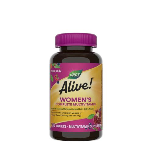 Natures Way Alive!® Women's Complete Multivitamin (130 Comprimate)