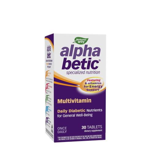 Natures Way Alpha Betic® Multivitamin (30 Comprimate)