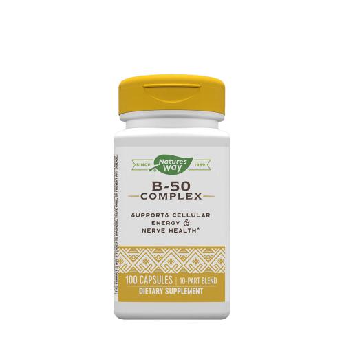 Natures Way B-50 Complex (100 Capsule)