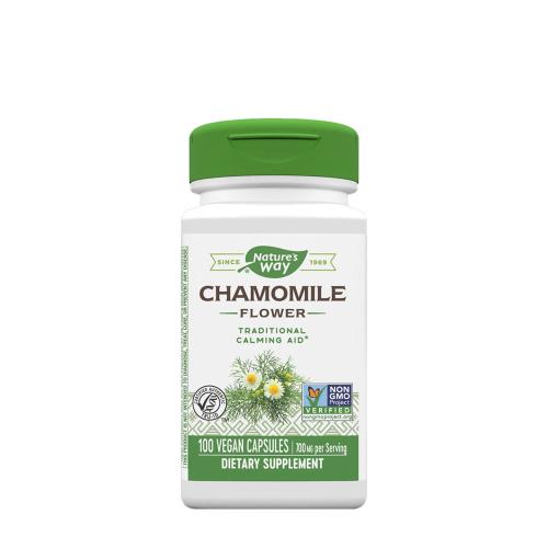 Natures Way Chamomile Flowers (100 Capsule)