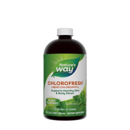 Natures Way Chlorofresh® Liquid Chlorophyll (480 ml, Mentă)