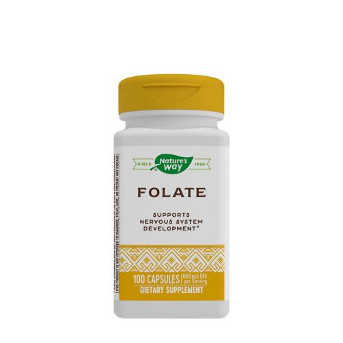 Natures Way Folate (100 Capsule)