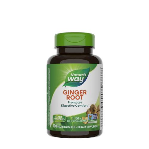 Natures Way Ginger Root (100 Capsule)