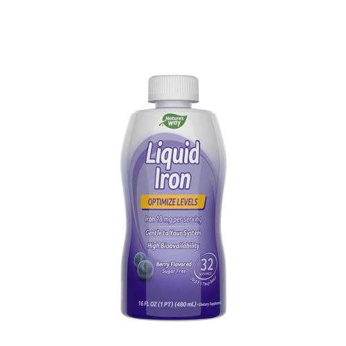 Natures Way Liquid Iron (480 ml, Fructe de pădure)