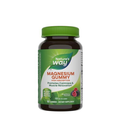 Natures Way Magnesium Gummy (60 Jeleuri)