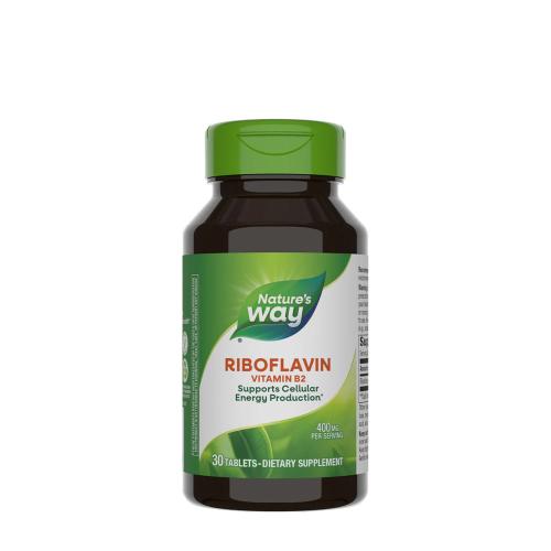Nature's Way Riboflavin Vitamin B2 (30 Comprimate)