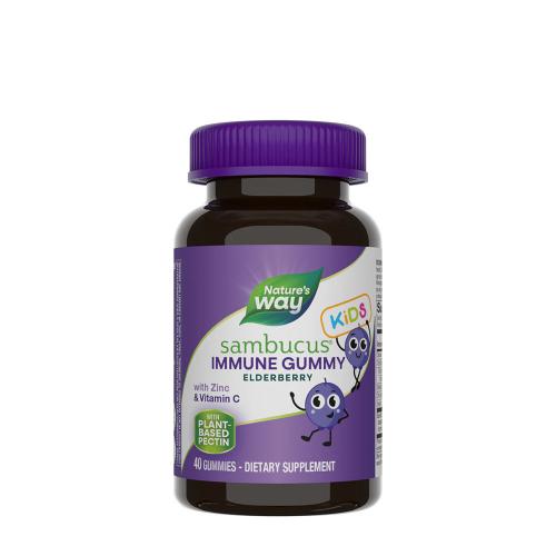 Natures Way Sambucus Kids Immune Gummies (60 Jeleuri)