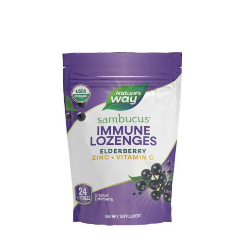 Nature's Way Sambucus Immune Organic Lozenge (24 pastile)