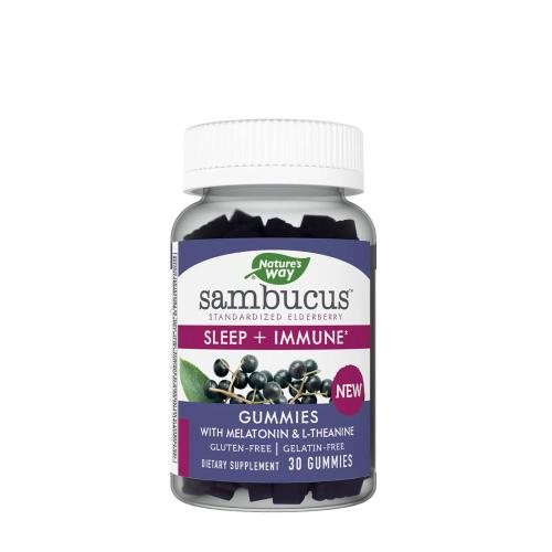 Natures Way Sambucus Sleep + Immune Gummies (30 Jeleuri)