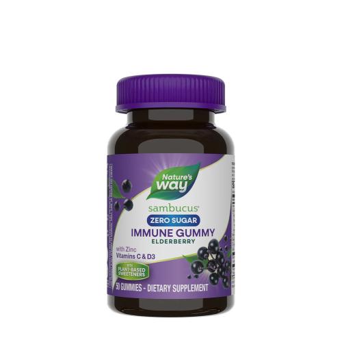 Natures Way Sambucus Zero Sugar Immune Gummy (50 Jeleuri)