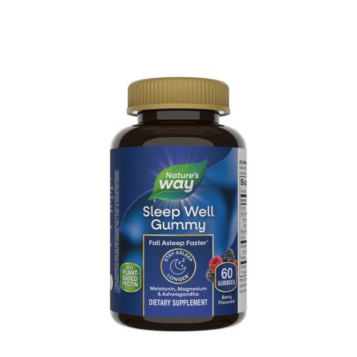 Natures Way Sleep Well Gummies (60 Jeleuri)