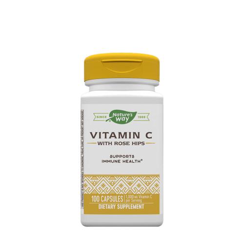 Nature's Way Vitamin C with Rose Hips (100 Capsule)