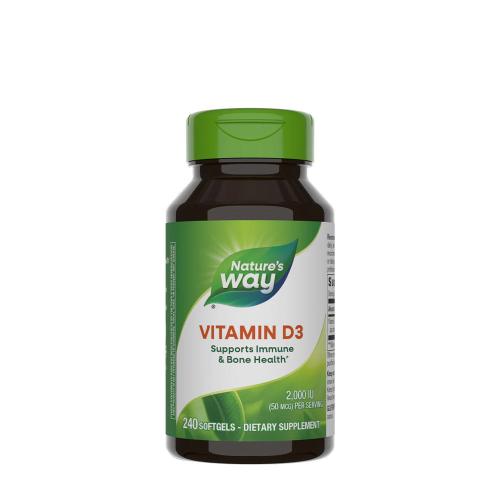 Natures Way Vitamin D3 (240 Capsule moi)