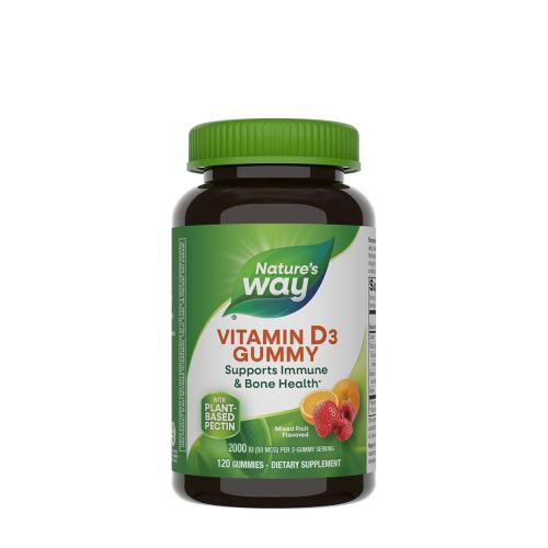 Natures Way Vitamin D3 Gummies (120 Jeleuri)