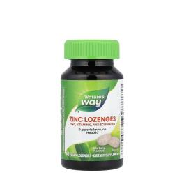   Nature's Way Zinc Lozenges  (60 Comprimate de Supt, Fructe de Pădure)