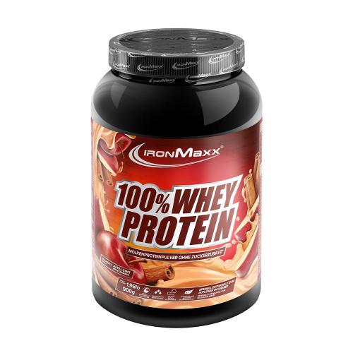 Ironmaxx 100% Whey Protein (900 g, Cu Mere și Scorțișoară)