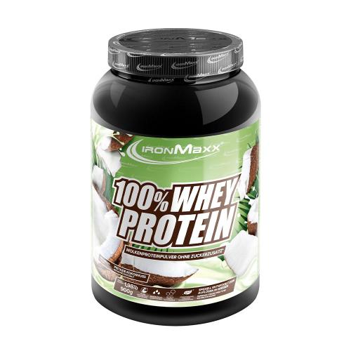 Ironmaxx 100% Whey Protein (900 g, Pistachio nucă de cocos)