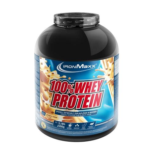 Ironmaxx 100% Whey Protein (2350 g, Biscuiți cu Ciocolată și Cremă )