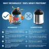 Ironmaxx 100% Whey Protein (2350 g, Caramel Sărat)