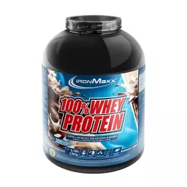   Ironmaxx 100% Whey Protein (2350 g, Ciocolată cu lapte și nucă de cocos)