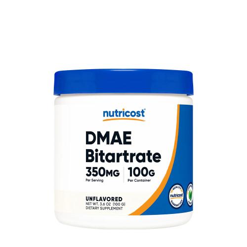 Nutricost DMAE Bitartrate (100 g, Fără adaos de aromă)