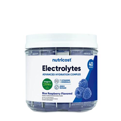 Nutricost Electrolytes Hydration Stick Packs (156 g, Zmeură Albastră)