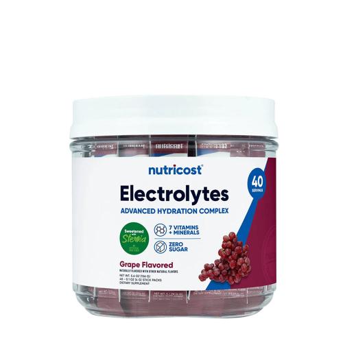 Nutricost Electrolytes Hydration Stick Packs (156 g, Struguri)