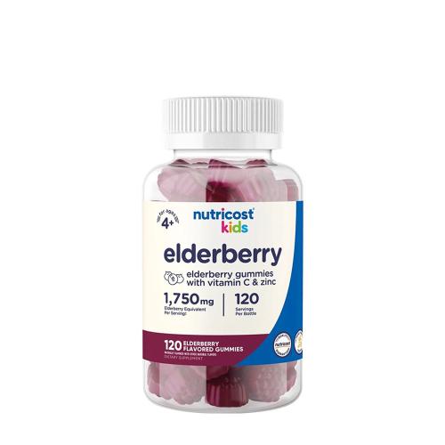 Nutricost Kids Elderberry Gummies (120 Jeleuri)