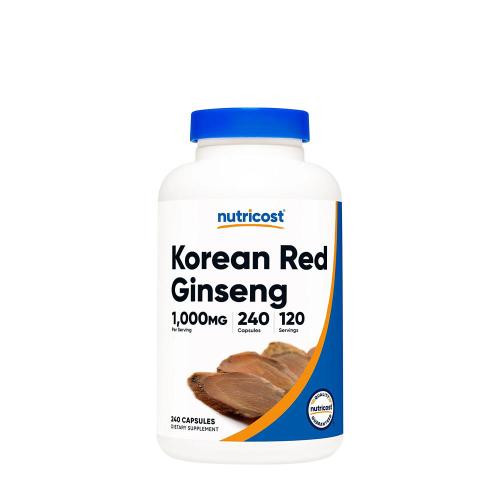 Nutricost Korean Red Ginseng  (240 Capsule)