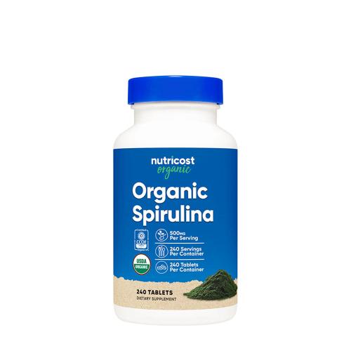 Nutricost Organic Spirulina  (240 Comprimate)