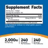 Nutricost Vitamin D3 2,000 IU (240 Capsule moi)