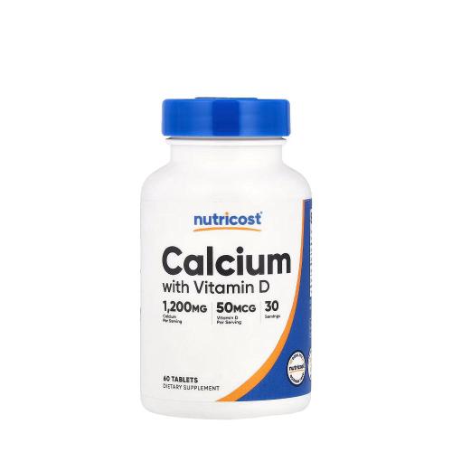 Nutricost Calcium (with Vitamin D3)  (60 Comprimate)