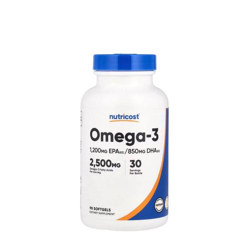 Nutricost Omega-3 2500 mg (90 Capsule moi)