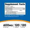 Nutricost Ashwagandha Root (120 Capsule)