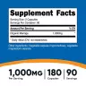 Nutricost Moringa Capsules (180 Capsule)