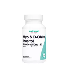 Nutricost Myo & D-Chiro Inositol for Women (120 Capsule)