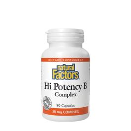 Natural Factors Hi Potency B Complex (90 Capsule)