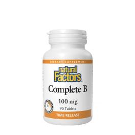 Natural Factors Complete B Time Release (90 Comprimate)